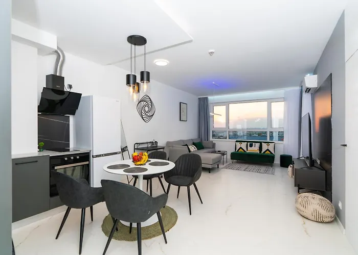 Appartement Arena Mall Galleria View And Securities Parking1 Burgas Stad